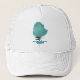 Karte der Insel Bonaventure Kanada Truckerkappe