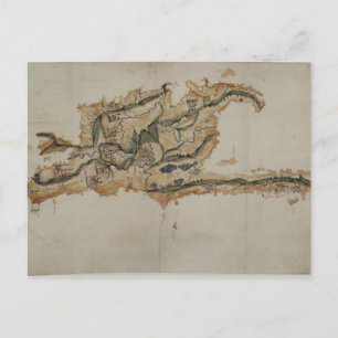 Karte der Insel Santo Domingo