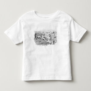 Karte der Insel von Rhodos Kleinkind T-shirt