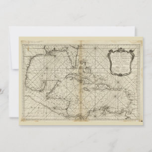 Karte der Karibik (1749)