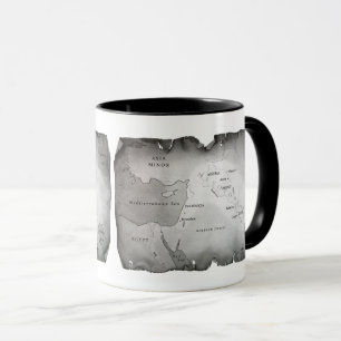 KARTE DER MESOPOTAMIA Combo-Tasse Tasse