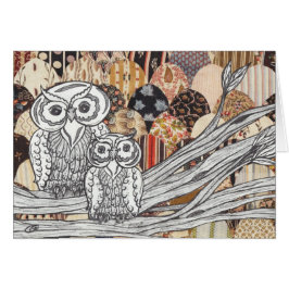 Karte der Patchwork-Eulen-2