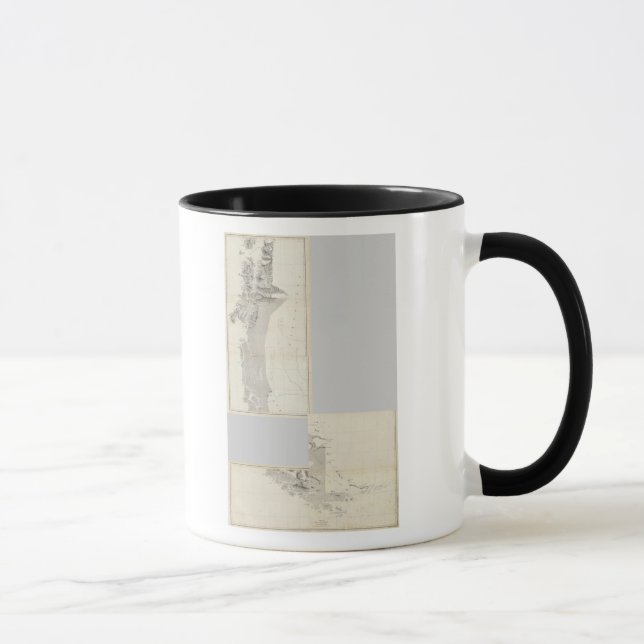Karte der Republik Chile 915 Tasse (Rechts)