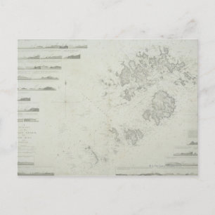 Karte der Scilly-Inseln in Großbritannien