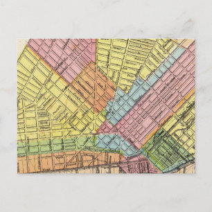 Karte der Stadt Buffalo