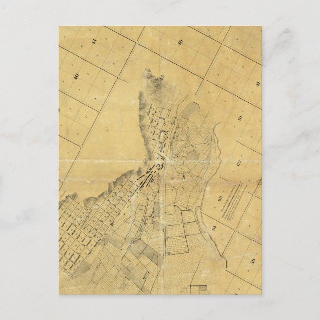 Karte der Stadt Los Angeles (Vorderseite)