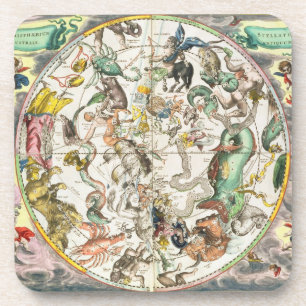Karte der südlichen Hemisphäre, 'vom Celestia Untersetzer