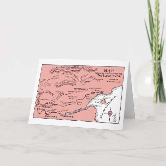 Karte der Truelove River Card (Vorderseite)