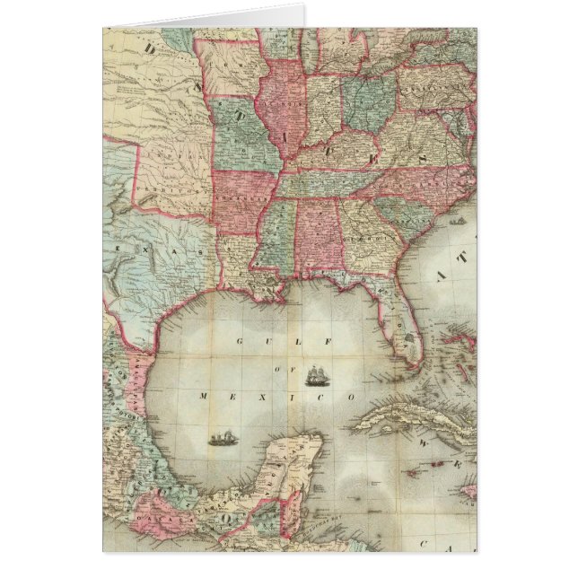 Karte der USA (Vorne)