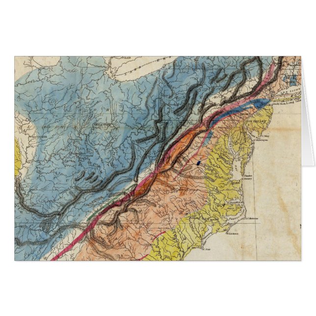 Karte der USA 3 (Vorderseite (Horizontal))