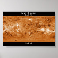 Karte der Venus