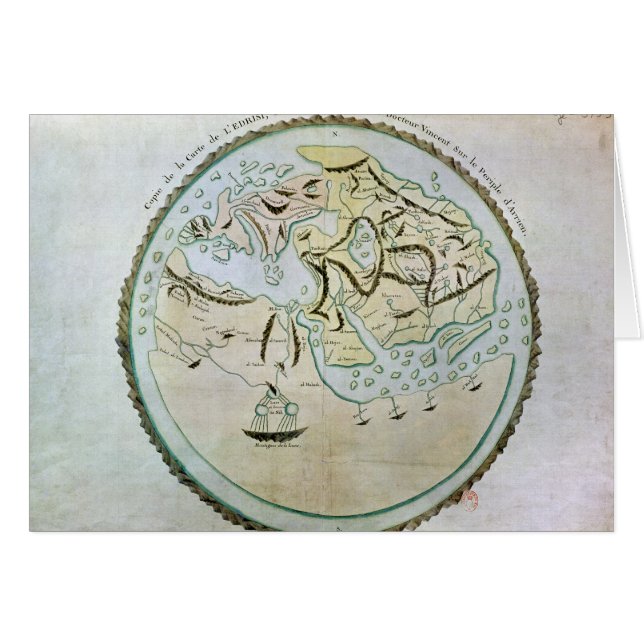 Karte der Welt (Vorderseite (Horizontal))
