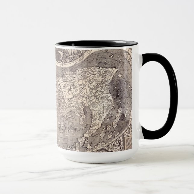 Karte der Welt | 1507 Tasse (Rechts)