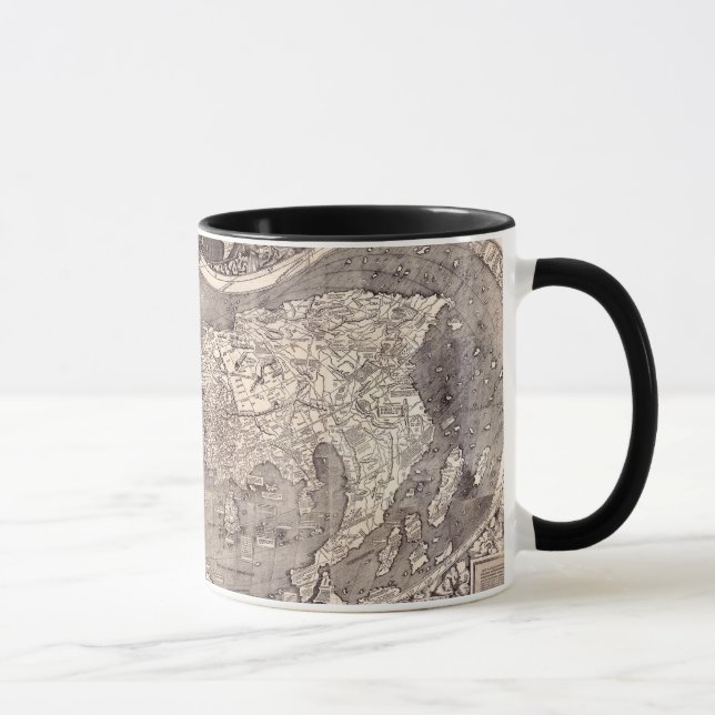 Karte der Welt | 1507 Tasse (Rechts)