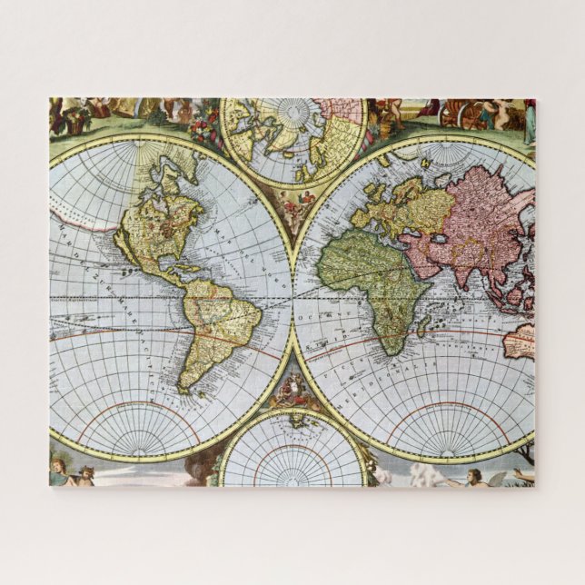 Karte der Welt Puzzle (Horizontal)