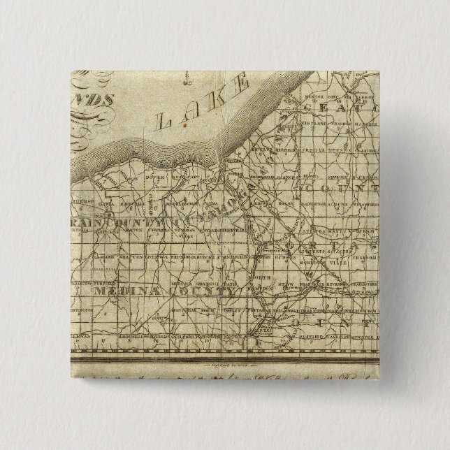 Karte der Western Reserve Button (Vorderseite)