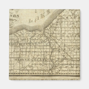 Karte der Western Reserve Magnet