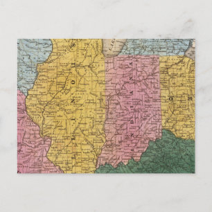 Karte der Western-Staaten