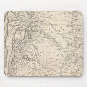 Karte des argentinischen Bundes Mousepad