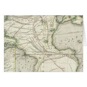 Karte des Atlantischen Ozeans