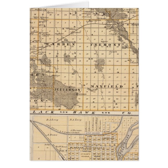 Karte des Bremer-Landkreises (Vorne)