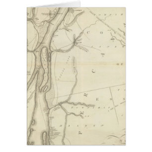 Karte des Detroit-Flusses