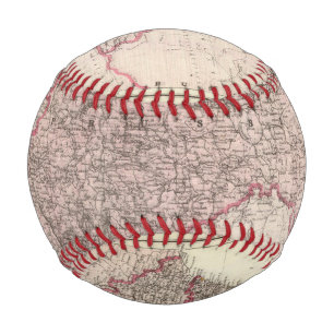 Karte des deutschen Reiches Baseball