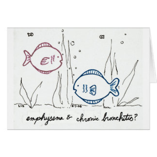 Karte des Emphysems u. der chronischen Bronchitis