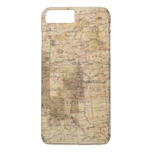 Karte des Fortschritts-1878 der geographischen Case-Mate iPhone Hülle