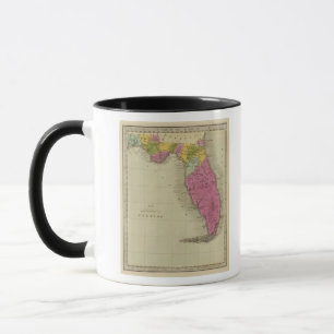 Karte des Gebiets Florida Tasse