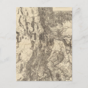 Karte des Gebiets Utah