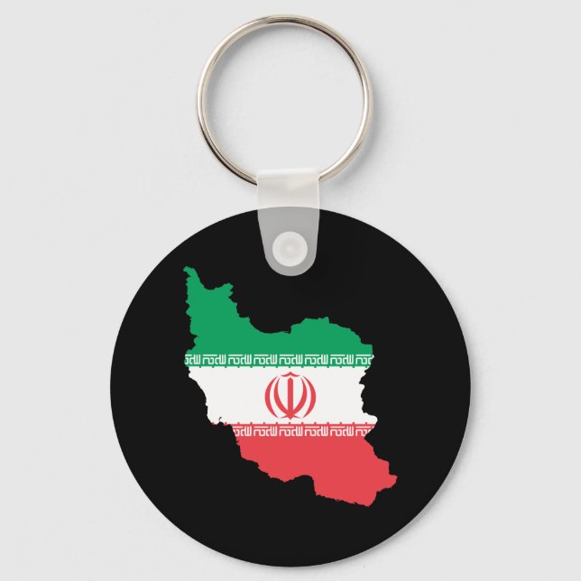 Karte des Iran Schlüsselanhänger (Vorderseite)