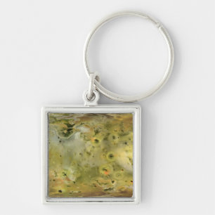 Karte des Jupitermonds Lo Schlüsselanhänger