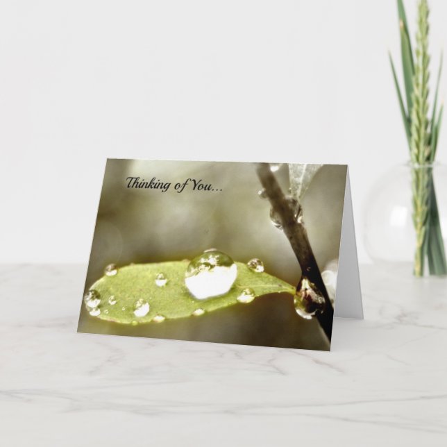 Karte des Komforts und der Ermutigung. (Vorderseite)