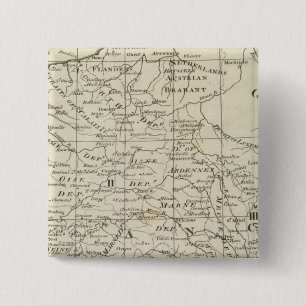 Karte des Kriegssitzes in Frankreich Button