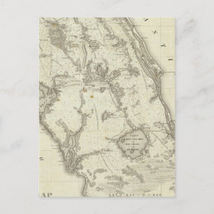 Karte des Kriegsstandortes in Florida