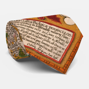 Karte des Landkreises Flandern (1609) Krawatte