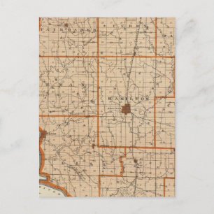 Karte des Landkreises Sullivan