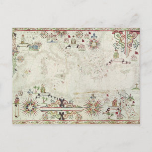 Karte des Mittelmeers, 1625