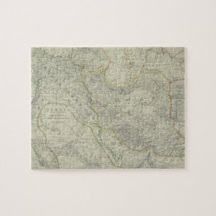 Karte des Mittlere Ostens Puzzle