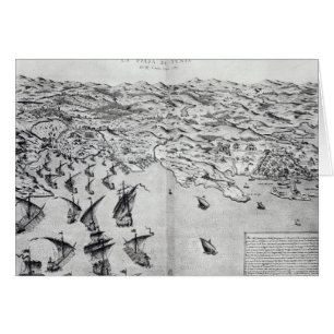 Karte des Nehmens von Tunis