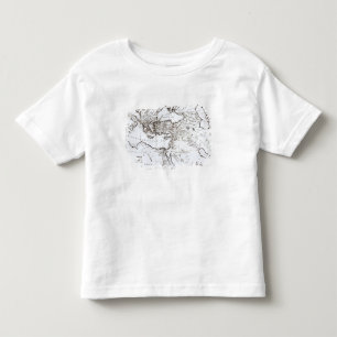 Karte des Ostteils des römischen Reiches Kleinkind T-shirt