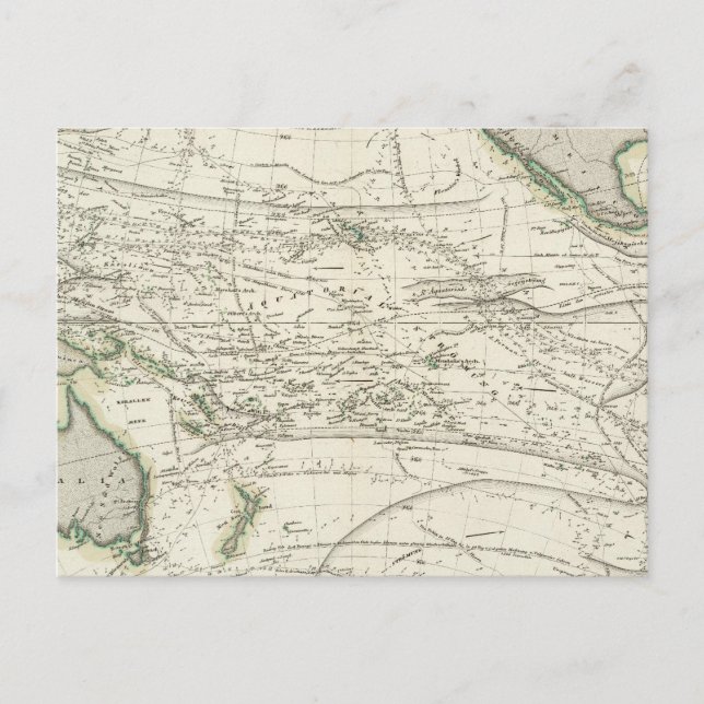 Karte des Pazifikraums (Vorderseite)