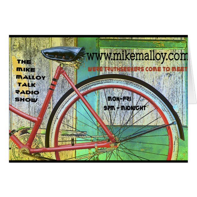 KARTE DES RADFAHRER-TRUTHSEEKER (Vorderseite (Horizontal))