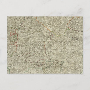 Karte des Reiches Süddeutschland