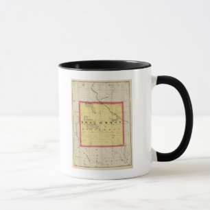 Karte des Roscommon Landkreises, Michigan Tasse