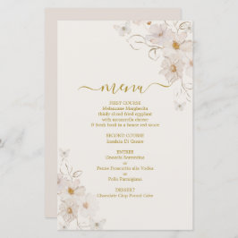 Karte des Schmetterlingsmenüs