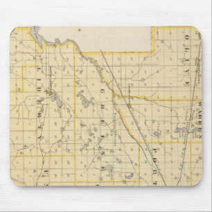 Karte des St. Joseph-Landkreises Mousepad