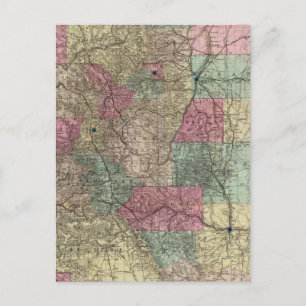 Karte des Staat Colorado