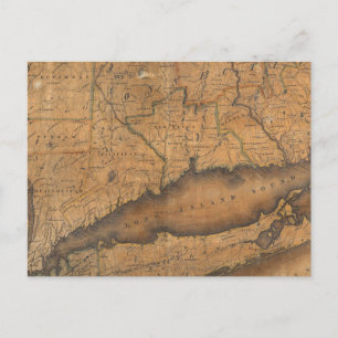 Karte des südlichen Teils des Staat von New York